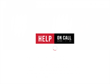 Tablet Screenshot of help-oncall.com